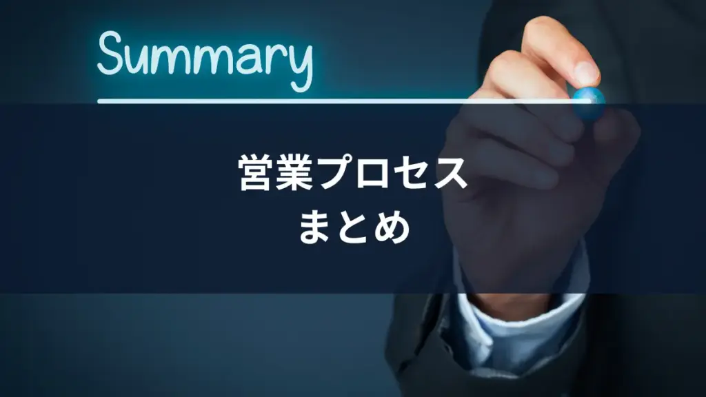 営業プロセスまとめ