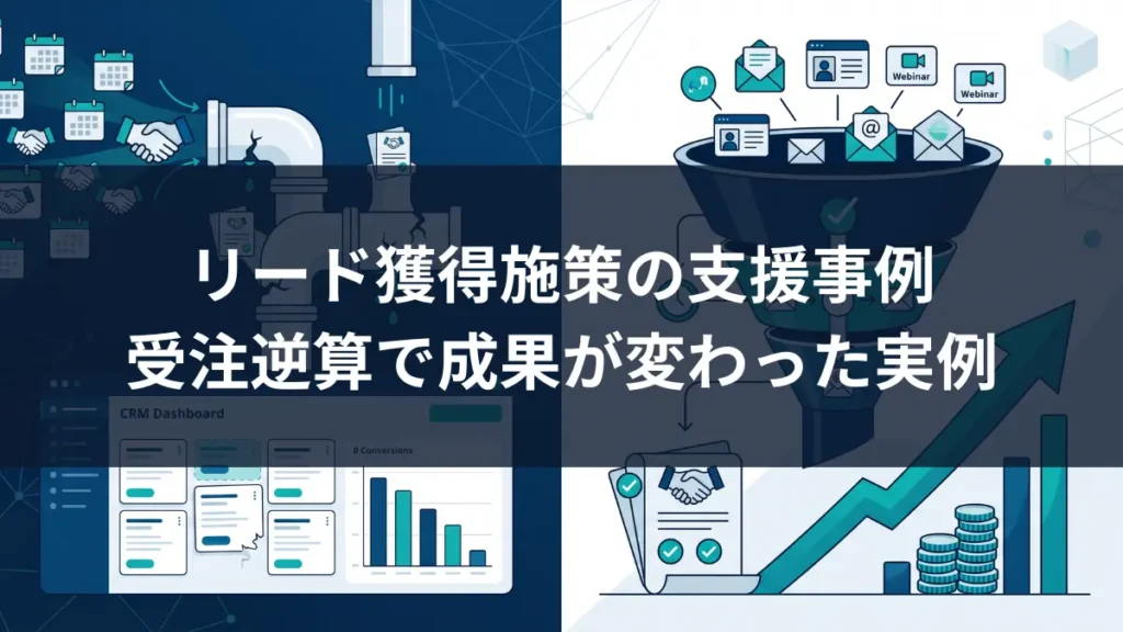 リード獲得施策 支援事例