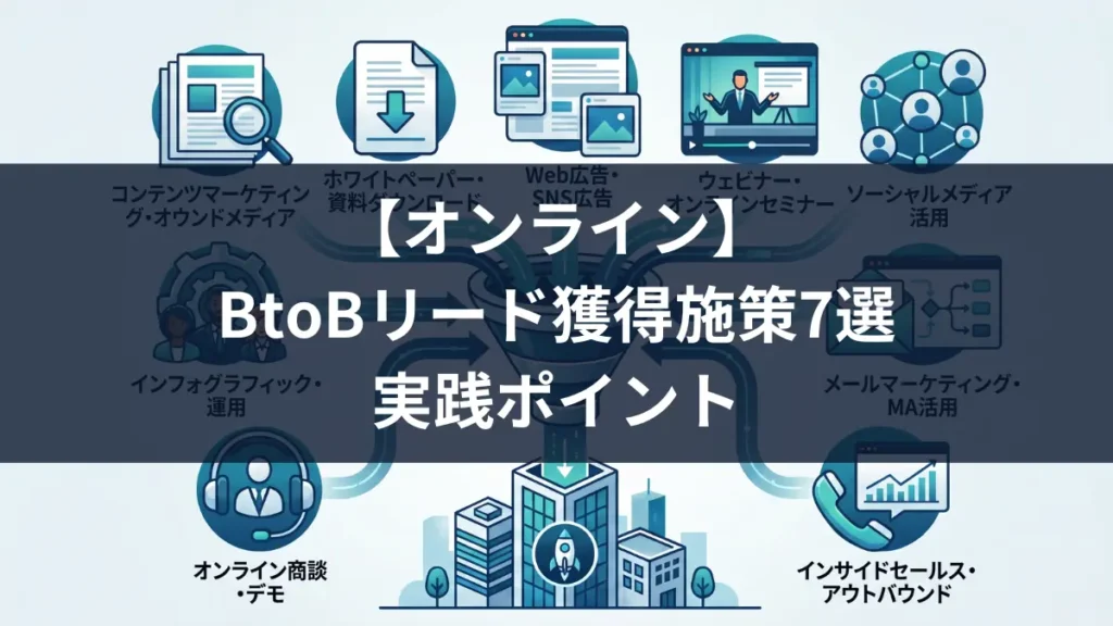 オンラインBtoBリード獲得施策